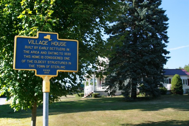 Roadside Historical Marker Fair Haven Village House