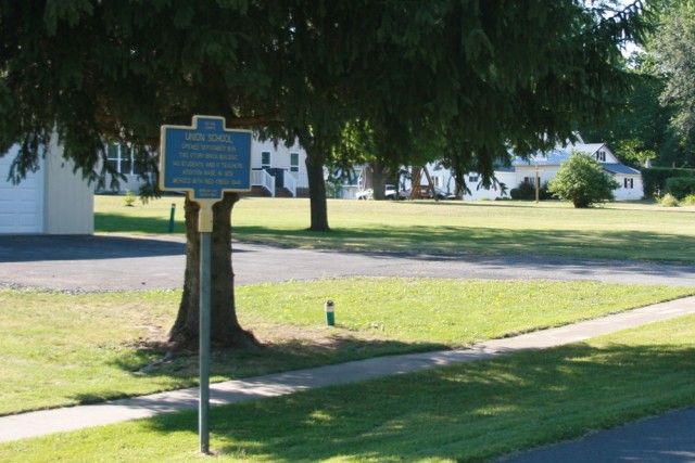 Roadside Historical Marker Fair Haven School
