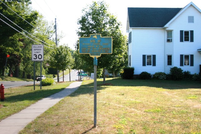 Roadside Historical Marker Fair Haven Methodist Church