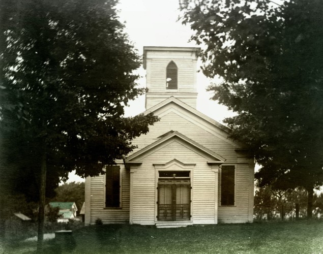 Baptist Church colorized