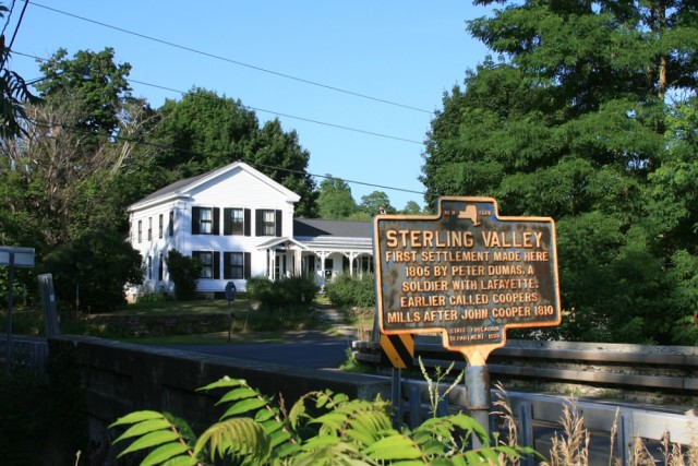Roadside Historical Marker Sterling Valley