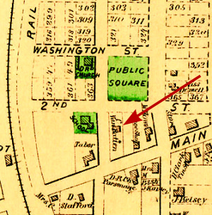 Historic Marker Village map